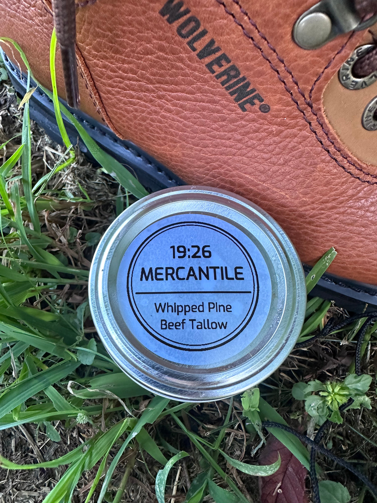 Whipped pine beef tallow