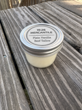 Whipped vanilla beef tallow