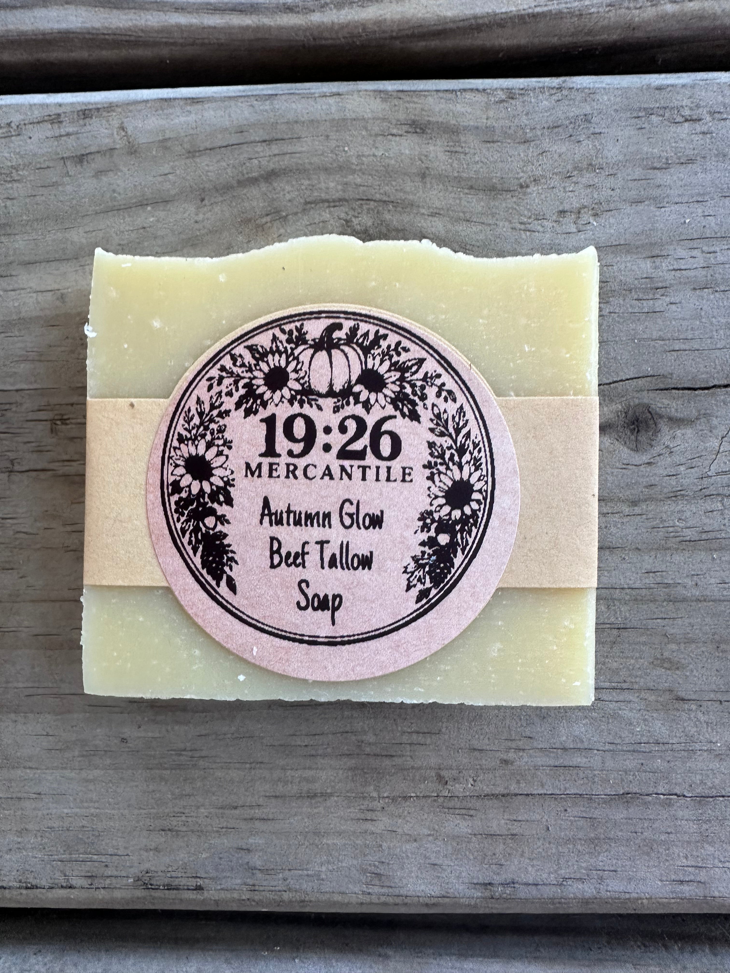 Autumn Glow Beef Tallow Soap