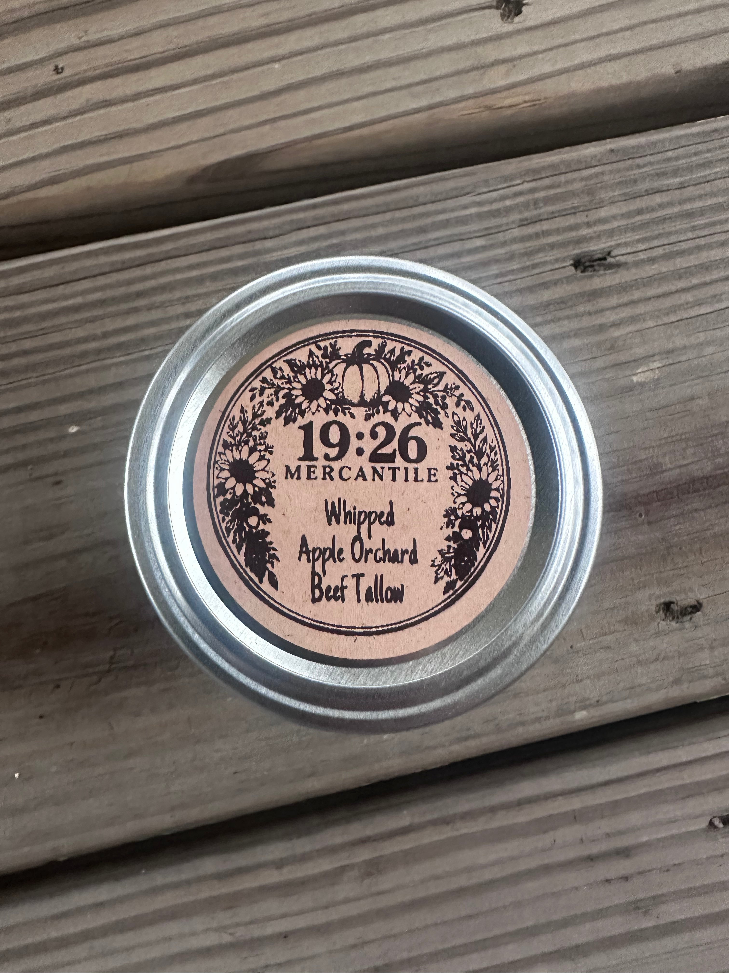 Whipped Apple Orchard Beef Tallow