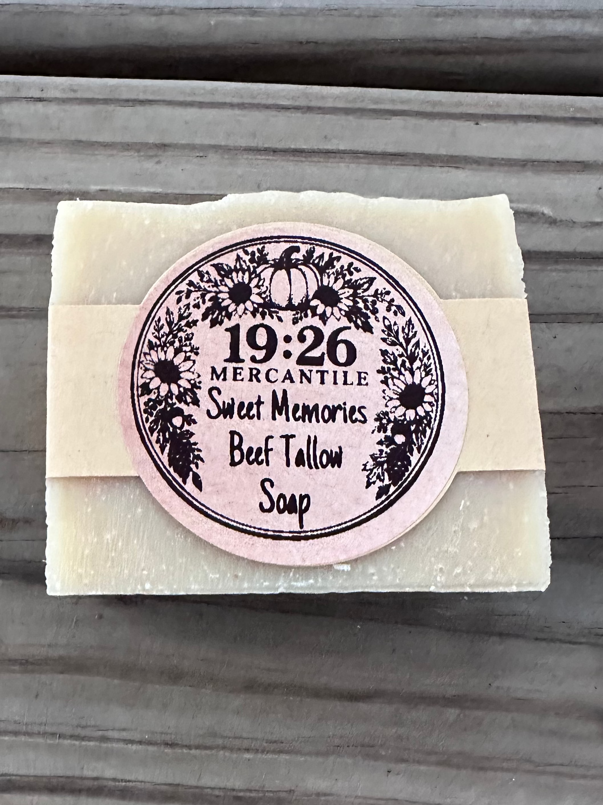 Sweet Memories Beef Tallow Soap